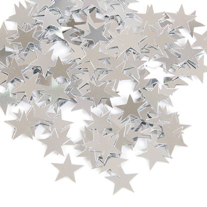 14g Silver Star Confetti - Party Decoration