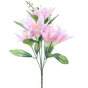 40cm Lily Bush (6 Heads) - Assorted Colours