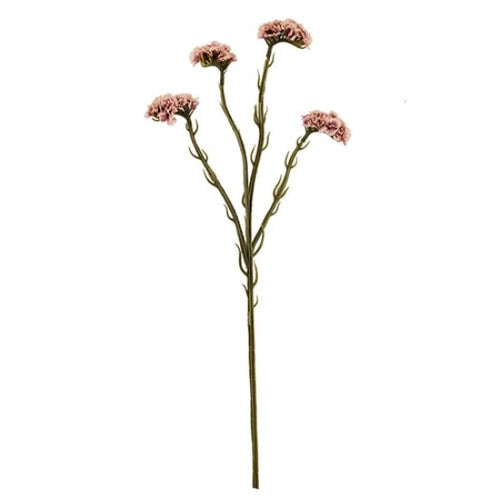 64cm Pink Statice Artificial Single Stem