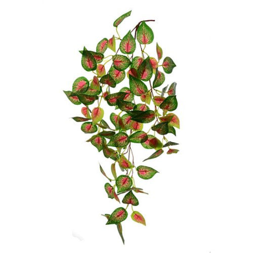 60cm Trailing Coleus Leaf Green/Red - Artificial Greenery Foliage
