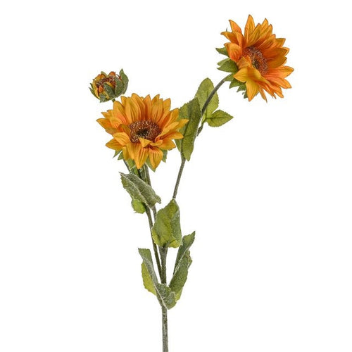65cm Yellow Sunflower - Single Stem Artificial Flower