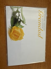Load image into Gallery viewer, Large Funeral Tribute Message Card Cards.
