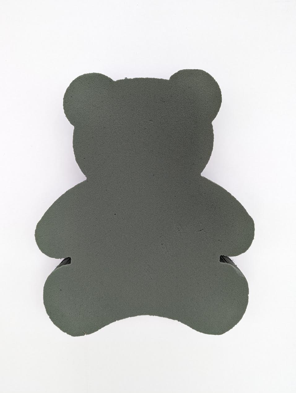 Mini Sitting Teddy Shape - Wet Foam Backed - Val Spicer
