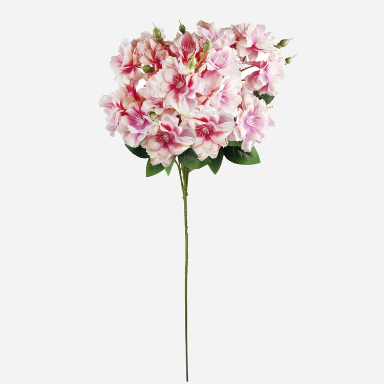 76cm Artificial Pink/Purple Azalea - Single Stem - Artificial Flower