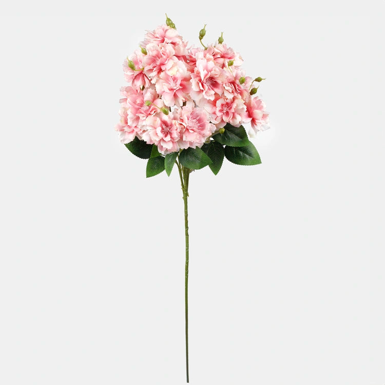 76cm Artificial Pink Azalea - Single Stem - Artificial Flower