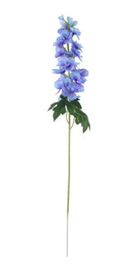 77cm Garden Delphinium Spray Blue - Artificial Flower Single Stem