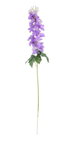 77cm Garden Delphinium Spray Lavender - Artificial Flower Single Stem