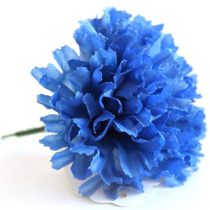 9cm Blue Artificial Carnation Pick x 144pcs