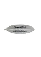 Load image into Gallery viewer, White Resin Memorial Feather Plaque - Feathers Appear When Loved Ones Are Near