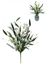 Load image into Gallery viewer, FLASH SALE PRODUCT - Black White Flower Bunch and Vase - Mothers Day