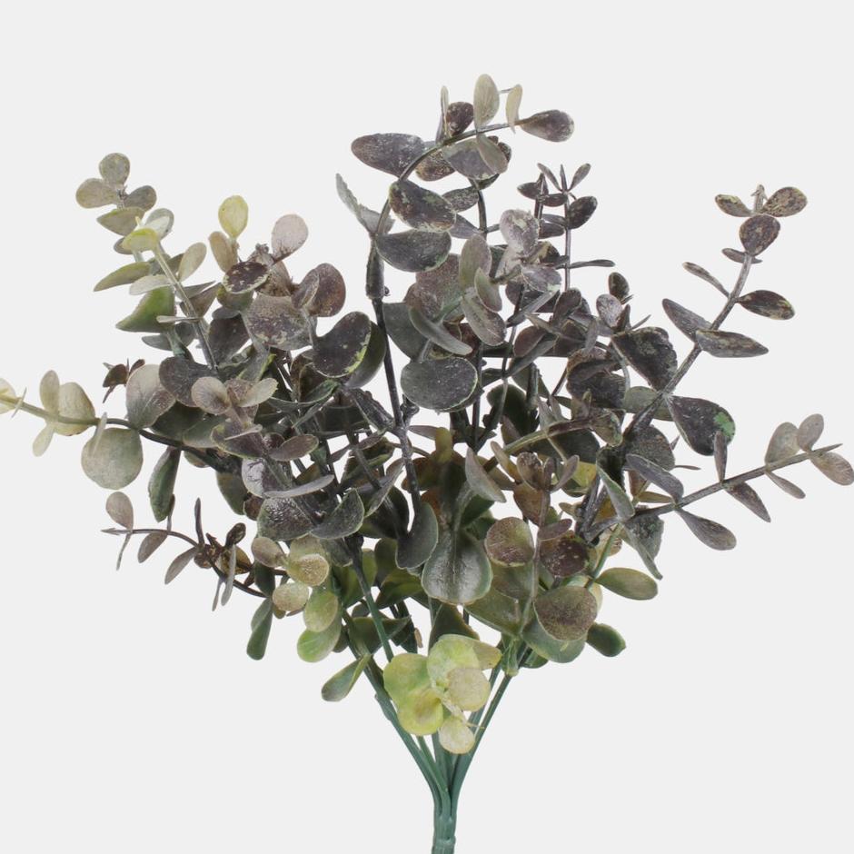 35cm Artificial Grey/Brown Eucalyptus Bundle - Greenery