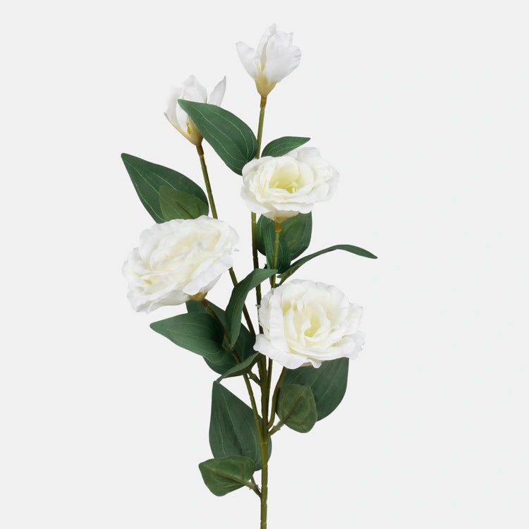 70cm Lisianthus Spray Cream - Artificial Flower