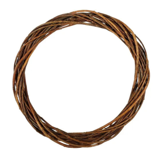 30cm Natural Unpeeled Willow Ring