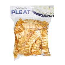 Load image into Gallery viewer, Gold - 10m Pre Pleated Ribbon - Funeral Craft Fresh Artificial Flower Flower Work