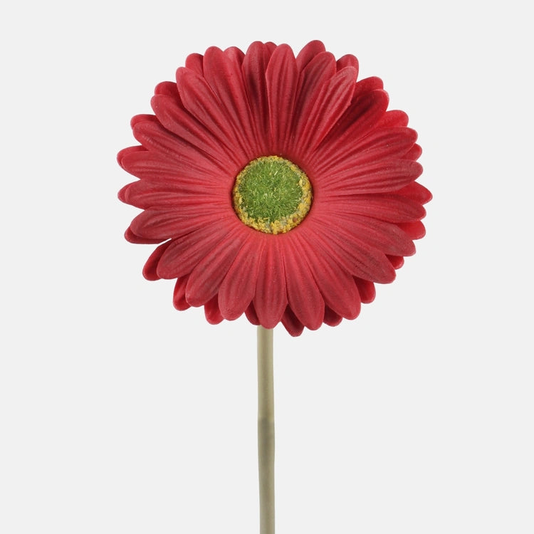 37cm Gerbera Red - Single Stem Artificial Flower