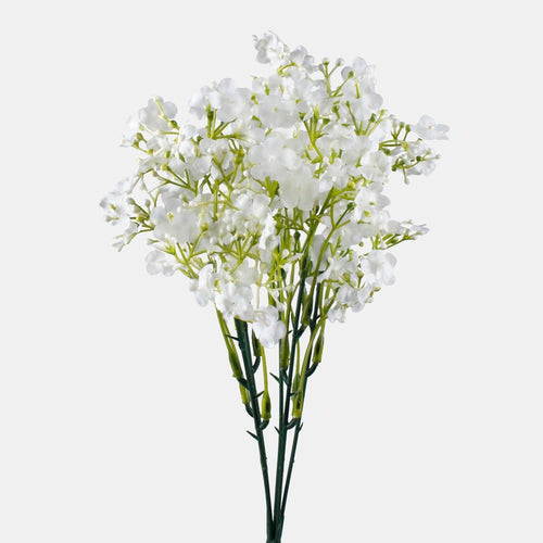 30cm White Gyp / Babies Breath Bunch - Artificial Wedding Flower