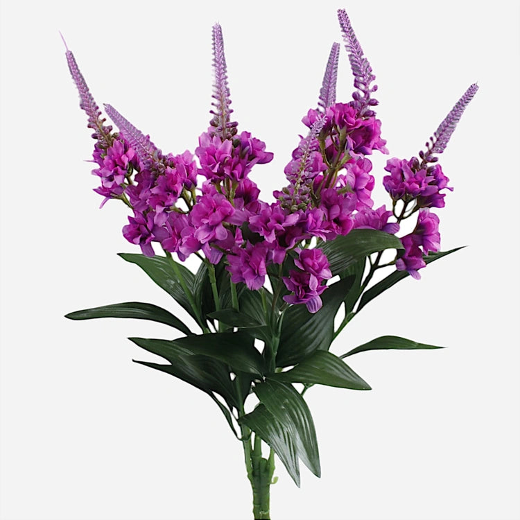 54cm Large Purple Delphinium Bouquet - 7 Stems