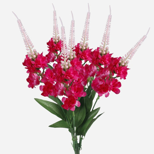54cm Large Pink Delphinium Bouquet - 7 Stems