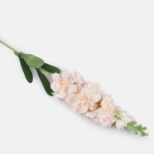 85cm Delphinium Spray Peach - Single Stem - Artificial Flower