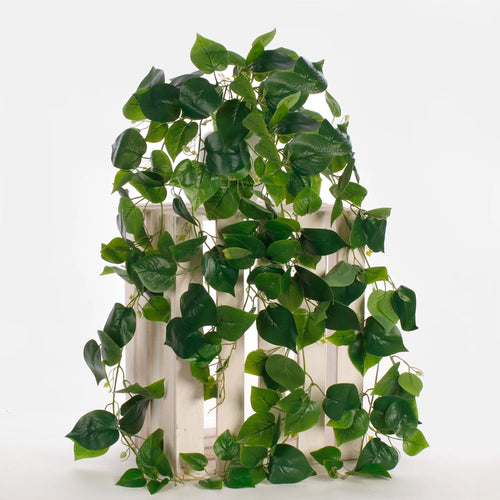 1.2m Deluxe Trailing Pothos Leaf Green - Artificial Greenery Foliage
