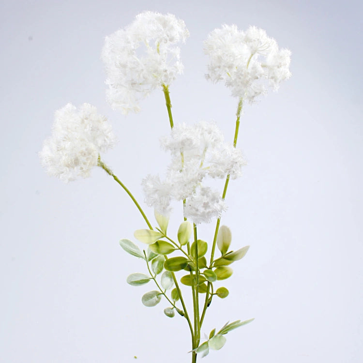 62cm White Chervil Spray - Single Stem - Artificial Flower