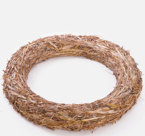 40cm (16") Straw Wreath Ring - Easter Christmas Autumn