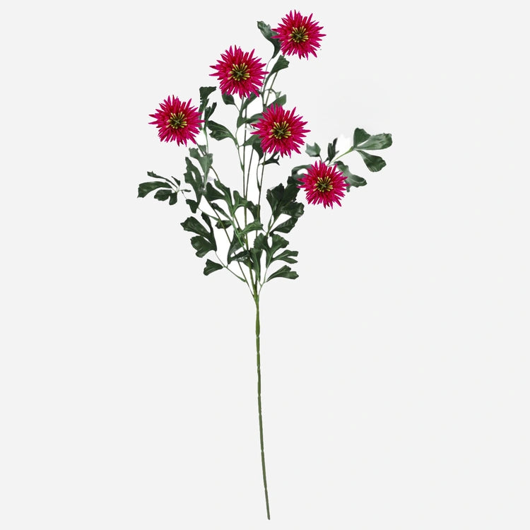 91cm Hot Pink Cornflower - Single Stem - Artificial Flower