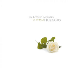 Load image into Gallery viewer, Large Funeral Tribute Message Card Cards.