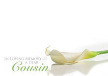 Load image into Gallery viewer, Large Funeral Tribute Message Card Cards.