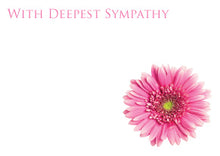 Load image into Gallery viewer, Large Funeral Tribute Message Card Cards.