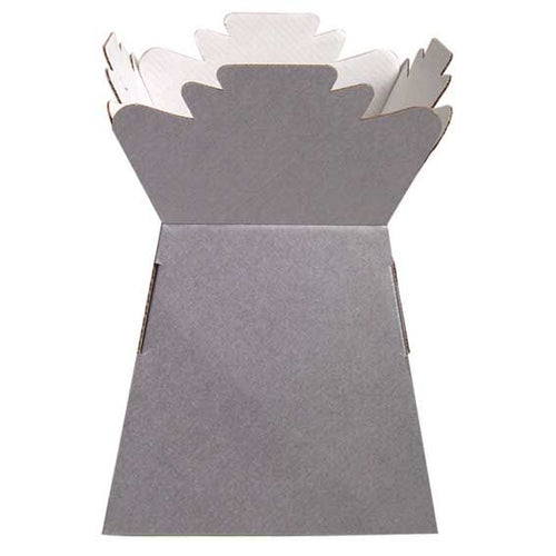 30 x Silver Living Vase - Aqua Box - LARGE ITEM