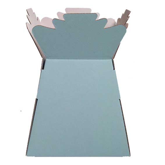 30 x Baby Blue Living Vase - Aqua Box - LARGE ITEM