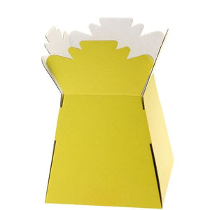 30 x Yellow Living Vase - Aqua Box - LARGE ITEM