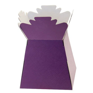 30 x Purple Living Vase - Aqua Box - LARGE ITEM