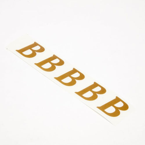 B - Oasis Self-Adhesive Vinyl Lettering