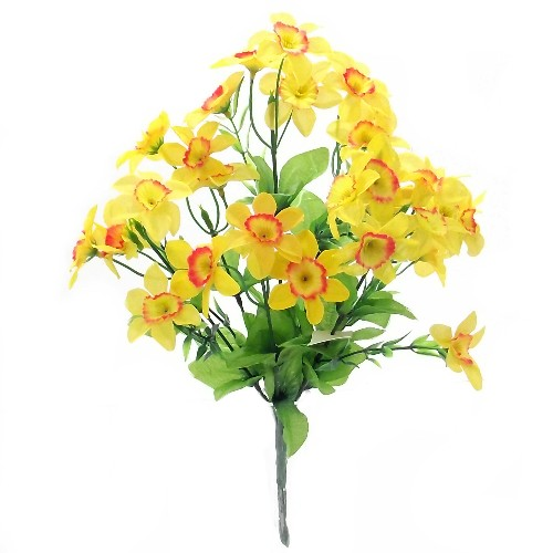33cm Artficial Mini Daffodil Bush (SB1)
