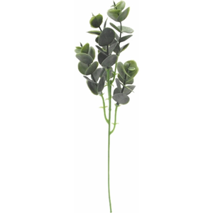 32cm Plastic Eucalyptus Spray Green Foliage Greenery x 6pcs