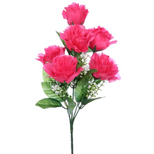 Load image into Gallery viewer, 40 cm Assorted Rose Bush 6 Heads (ND)