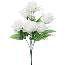 Load image into Gallery viewer, 40 cm Assorted Rose Bush 6 Heads (ND)