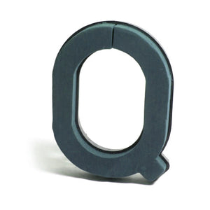 Letter Q - Plastic Backed Foam Letter