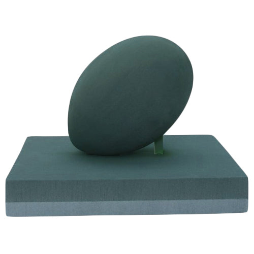Rugby Ball On Pitch - Wet Foam Backed - Val Spicer