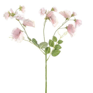 68 cm Pink Sweetpea Spray - Artificial Flower