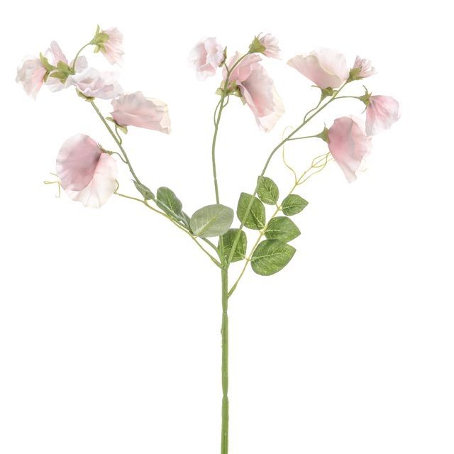 68 cm Pink Sweetpea Spray - Artificial Flower