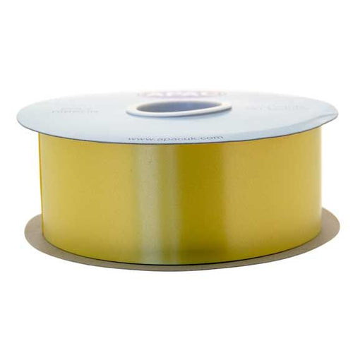 Yellow Polypropylene Ribbon 100 Yards (91m)