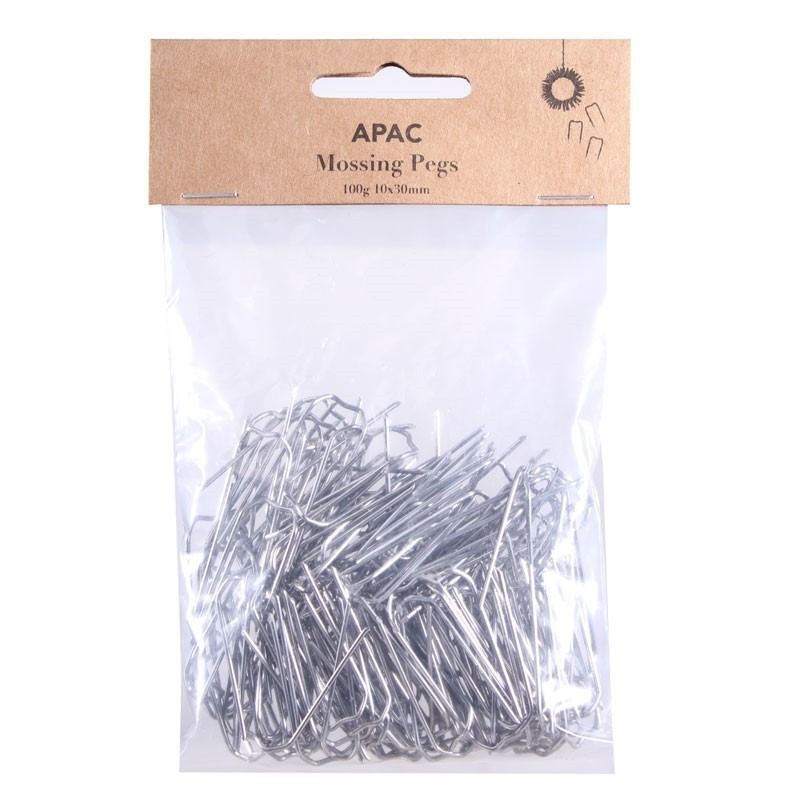 30mm Mossing Pegs German Pins - 100g