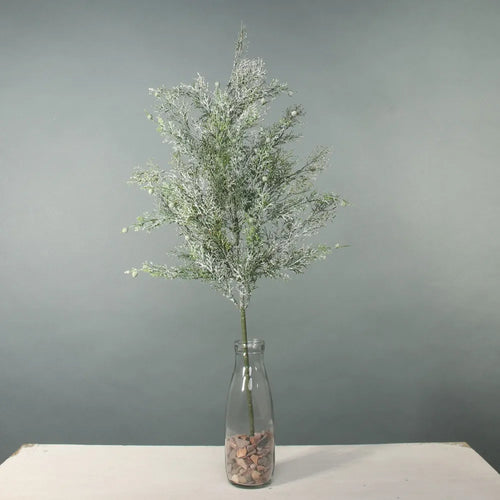 67cm Large Frosted Effect Pine Spray - Christmas Artificial Branch