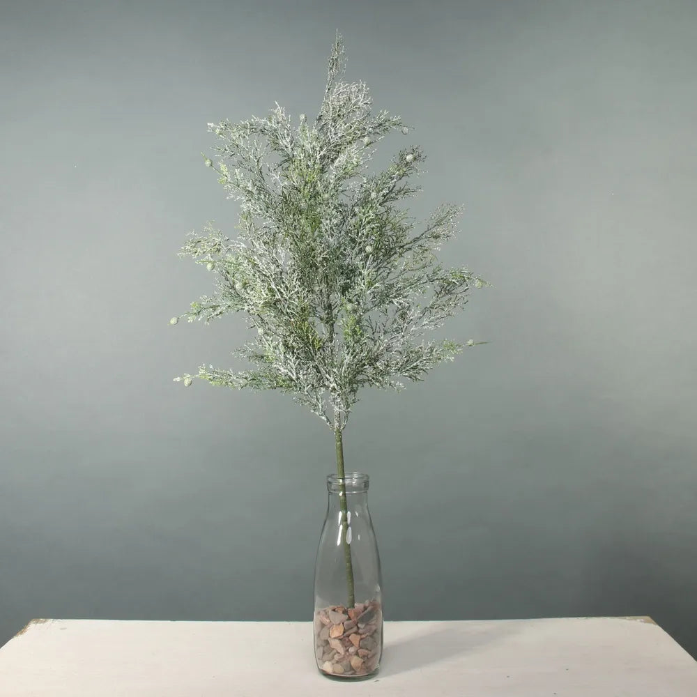 67cm Large Frosted Effect Pine Spray - Christmas Artificial Branch