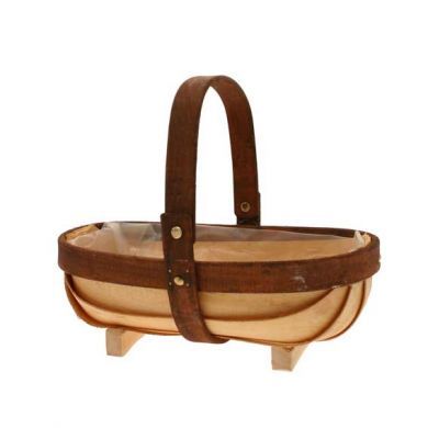 21cm Small Prestwick Two Tone Trug Basket