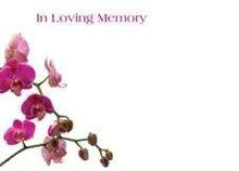 Load image into Gallery viewer, Large Funeral Tribute Message Card Cards.