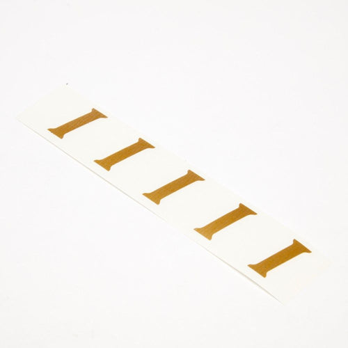 I - Oasis Self-Adhesive Vinyl Lettering